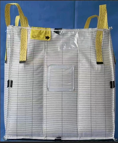 90x90x120cm 1 ตัน FIBC PP Jumbo Type C Anti-Static Big Bag 1000kg